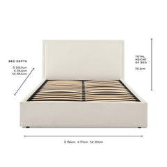 Wayfair luxury bed with option of Gas lift storage